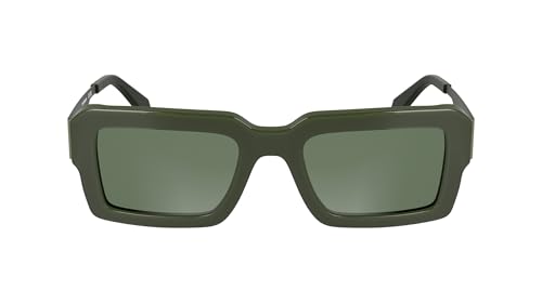 Lunettes Calvin Klein Jeans vertes 52mm modèle C style tendance