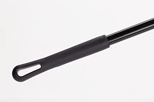 Image of SPARTA 48 inch Fiberglass Replacement Handle with 3 /4 inch Acme Thread Tip, Polyester Veil Reinforced, Hanging Cap, Commercial Cleaning, Black