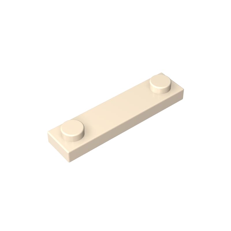 XYEIUGO 92593 Foundation Plate Special 1x4 with 2 Studs, 50 PCS