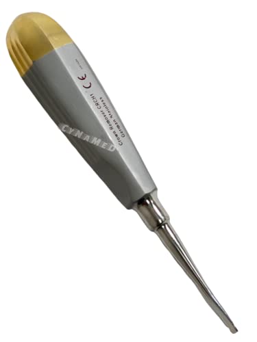 Cynamed CR-05 2 Crown Remover Cvd/Str German Grade Gold Handle Dental Instrument  thumb #5