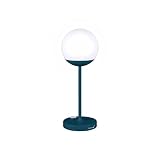 Fermob - Mooon! Lamp H.16 - Parisian Street Lamp Style - Aluminum Frame - LED Technology - Rechargea