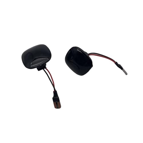Clignotants latéraux dynamiques pour Skoda Fabia Octavia et Rapid, feux noirs fumés 2 pièces