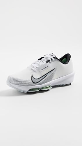 Nike Infinity G Golf Tênis masculino 35, Branco/preto/verde