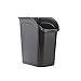 Remember the Game 9.4 gal Under Counter Wastebasket, Black