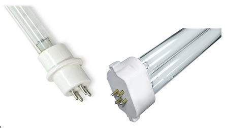 TrueFit OxyQuantum Basic LED 16" UVC and 5" Ozone Replacement UV Bulb Set