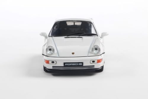 Modelo a escala 1:43 Porsche 911 RS 3.8 blanco 1994 miniatura 2