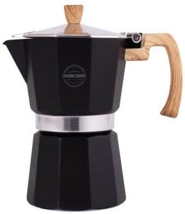Stanridge Country Stovetop Espresso Pot, cafetera espresso para café espresso favorito, cafetera de café perculadora, cafetera de estufa, cafetera