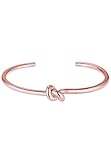 Elli Damen Armband Armreif Knoten Blogger Trend in 925 Sterling Silber - 16cm Länge