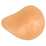 ONEFENG Artificial Symmetrical Breast Form Post Mastectomy Breast Prosthesis Right Spiral Shape Breasts Only One Piece