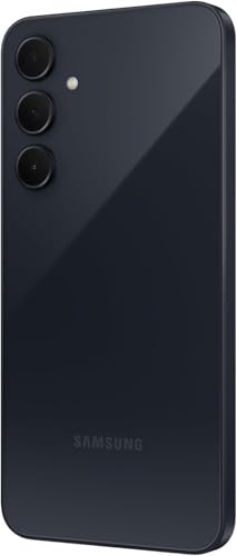 Image of Samsung Galaxy A35 5G, T-Mobile /Unlocked, AMOLED Display, Advanced Triple Camera System, Expandable Storage, Rugged Design, US Version, 2024, 128GB, Awesome Navy