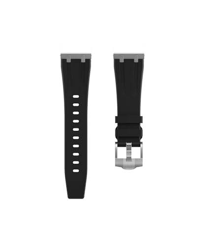 [SRMVRNKNNK] Fit For Huawei GT GT4 46mm�ɓK���AFit For Honor GS 3 Sport���X�g�o���h�A�N�Z�T���[�ɓK��(Sliver Black,GT 46mm)
