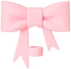 10mm Bow Shape Straw Topper for Stanley Cup (Pink)
