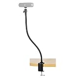 25 inch Flexible Desktop Jaw Long Arm Clamp Mount Holder Stand Compatible with Logitech Brio C925e C