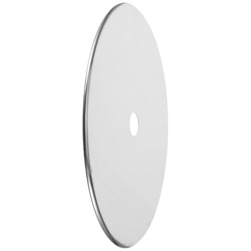 JECOMPRIS Placa Adaptadora de Acero Inoxidable para Cocina de Inducción, Anillo Difusor de Calor de 34,7 Cm, Compatible Estufas de Gas y Eléctricas, Accesorio para Ollas Calientes