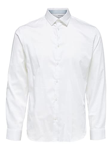 SELECTED HOMME Slhslimflex-Park Shirt LS B Noos Camisa para Hombre