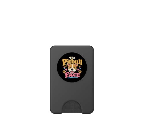 PopSockets PopWallet MagSafe Pitbull: Tarjetero Magnético de Perro para Móvil 2