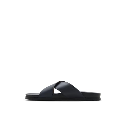Image of Ted Baker Men's Saltburn Leather Cross-strap Flip Flop