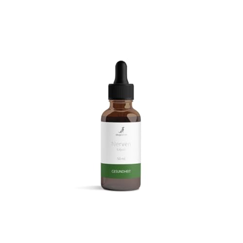 dogsome Nerven Liquid Unterstützt das Nervensystem deines Hundes | Beruhigung Hund | Stress Hund | Nerven Hund - Relax Hund | von Tierärzten entwickelt