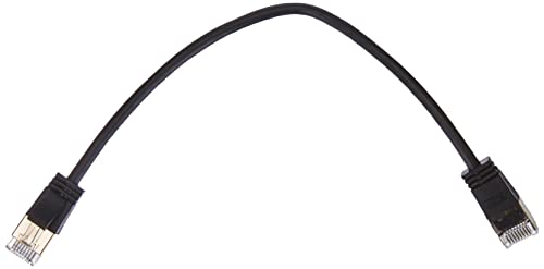 wantecWire 7198 Extra Sottile Cavo Patch con Top qualitĂ Nero
