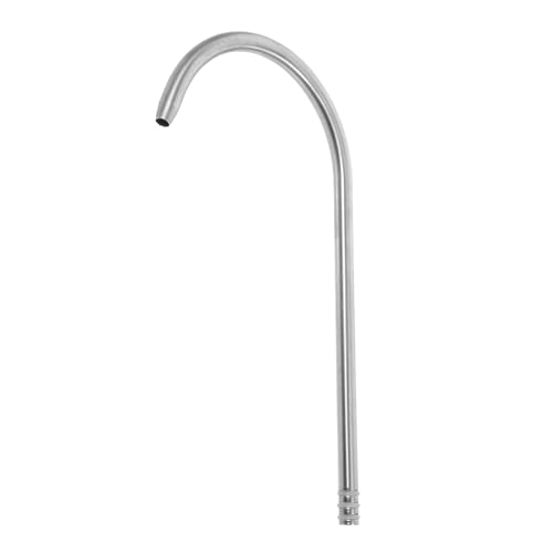 Uonlytech Bec De Robinet Évier Acier Inoxydable De Rechange Pour Cuisine Et Restaurant Avec Coude Coudé à Col De Cygne