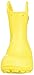 Crocs unisex child Rain Boot, Yellow, 12 Little Kid US