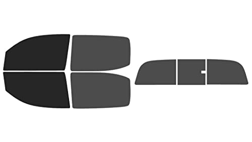 The Tint Effect Precut Window Tint Kit Compatible with Toyota Tacoma Double Cab Truck (2016-2023)(Full: 15% Front / 30% Rear / 3 Piece Manual) Automotive Film