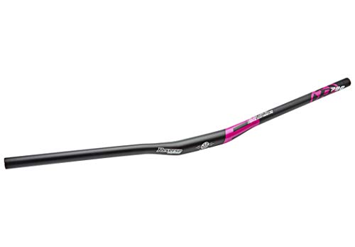 Reverse Base Fahrrad Lenker 31.8mm 790mm schwarz/pink: Größe: 18mm Rise