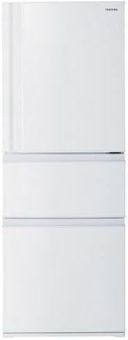 （18:30時点） 東芝 冷蔵庫 幅60.0㎝ 326L GR-W33SC(WU) 3ドア 右開きタイプ 野菜室がまんなか 自動霜取り Ag+低温触媒 除菌 脱臭 3段冷凍室 2024年モデル マットホワイト