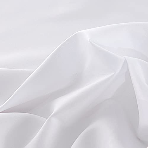 Lirex FLATSHEET-BI-2PK-TWIN Flat Sheet (2-Pack), Twin Size Extra Soft Brushed Microfiber 1800 Microfiber Flat White Sheets thumb #2