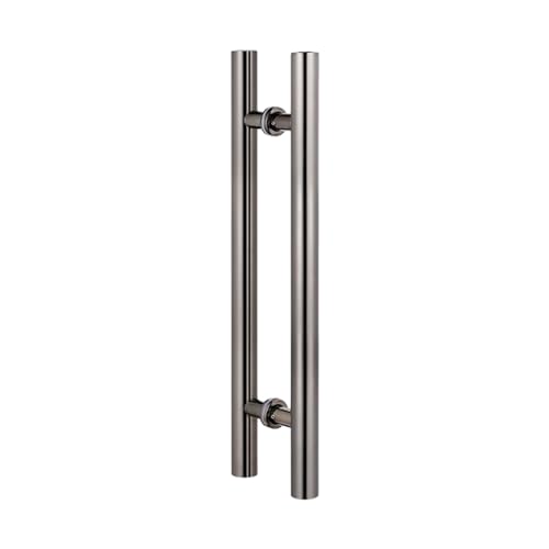 Poignée de porte de grange moderne en verre pour entrée design