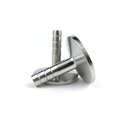 Fiting de fontanería KF25 a OD 6mm acero inoxidable para manguera de vacío 4