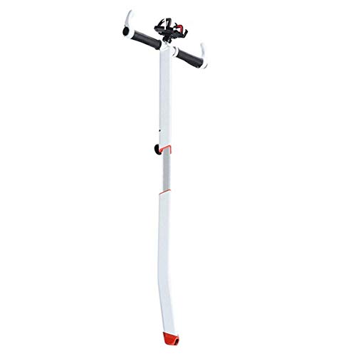 Ecisi Manubrio Regolabile per Segway MiniPRO Minilite Ninebot S con Supporto per telefono, Manubrio Scooter Rimovibile per Scooter Autobilanciati, Bilanciamento Hoverboard, Unisex - Adulto, bianco