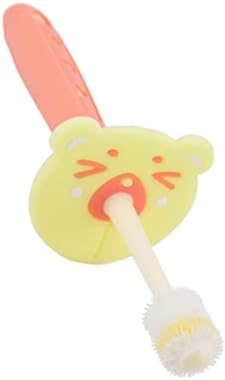 SUNGOOYUE 360 Degree Baby Toothbrush Soft Baby Teething Brush PP Nanomaterial 15 X 4.5 X 1.5cm for Infants and Toddlers Oral Cleaning Massage Tongue Care — view 7