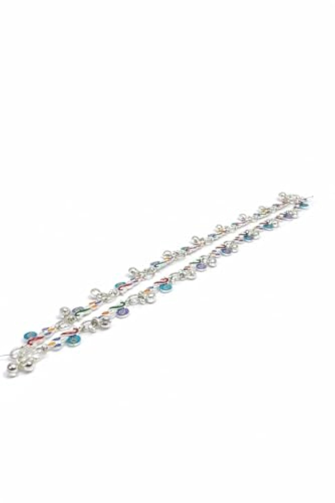 Women's Designer Silver Plated Payal Anklet, Traditional Ethnic Style
