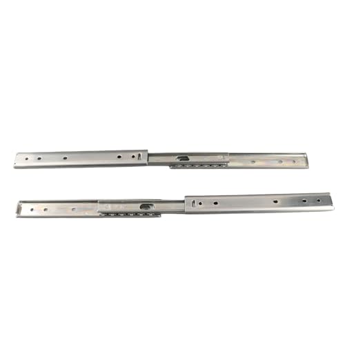 Guía de cajón de acero laminado Srliya con rodamiento de bolas doble capa 6
