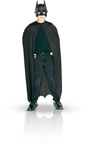 Batman: The Dark Knight Rises: Batman Cape And Mask Set, Child Size (Black) #TOP1