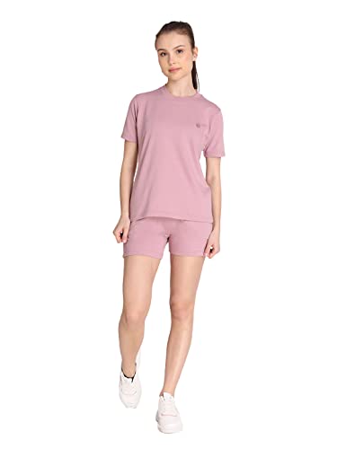 Image of CHKOKKO Women's Regular Cotton Regular Fit Plain Shorts for Women