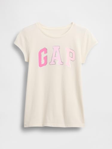 Image of Gap Girls Short Sleeve Logo Tee T-Shirt