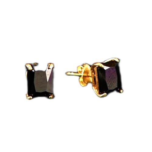 Puces d'oreilles onyx noir, un secret de confiance et de poésie minimaliste