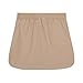 Girls Summer A-Line Mini Skirts Loose Elastic High Waisted Stretchy Short Uniform Skirt with Pockets for 5-15 Years