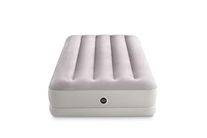 Intex Cama Inflable Doble Dura-Beam Prestige de Altura Media con USB 150, tamaño inflado: 99 cm x 1,91 m x 30 cm (64177)