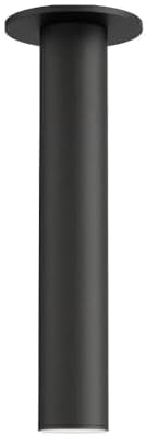 Maxim Lighting 86439BK Calibro - 7W 1 LED Outdoor Flush Mount-15.25 Inches Tall and 5.25 Inches Wide, Finish Color: Black