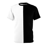 Half White & Half Black Shirt