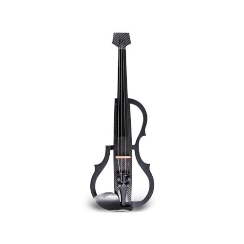 Aureal Violín Eléctrico 4/4 Fibra De Carbono, Con Accesorios