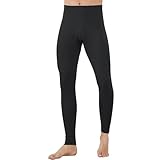 [Running sheep] 防寒タイツ メンズ 前開き あったかインナー 綿 ズボン下 保温 インナーウェア レギンス ステテコ ロング スパッツ 秋冬 rsMqk01blk-XL