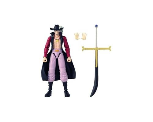 Figurine Anime Heroes articulée - BANDAI - One Piece - Dracule Mihawk oeil de Faucon - 17 cm, 17cm - Image 2