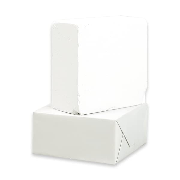 MATCHU - Bloque de magnesio - tiza escalada - tiza - Gym chalk - Mejora de agarre - Para Calistenia, Escalada, PowerLifting, Gimnasia, Pole Dance - 69 gramos - 9x9x4.5cm - Blanco