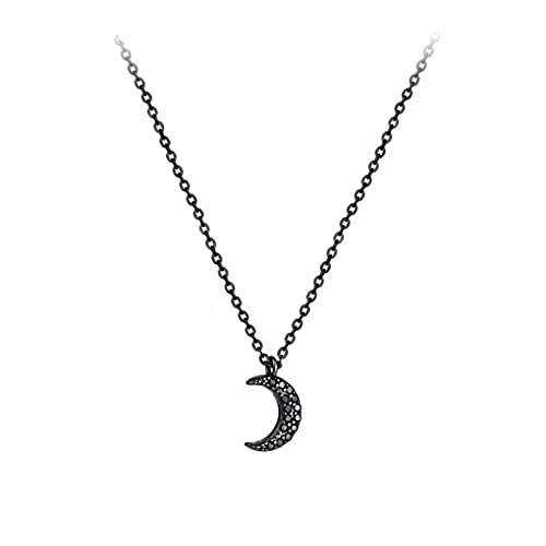 Collier lune noire idéal pour sublimer vos tenues de soirée