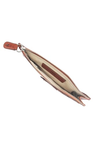Image of Frye Women's Melissa Snap Card Wallet Persimmon One Size