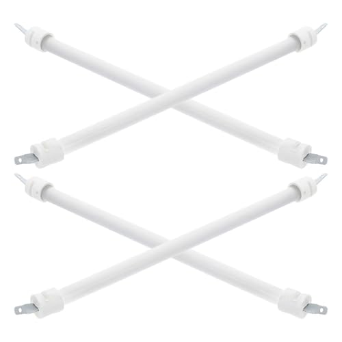 Hoodancos Tubo Calefactor De Cuarzo Cerámico De 27 Cm 4 Piezas Repuesto Para Estufa Eléctrica Elemento Calefactor Rápido Y Duradero Para Calentador Doméstico